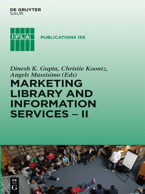 cover image of Marketing Library and Information Services II